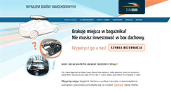 Desktop Screenshot of boxy-samochodowe.eu